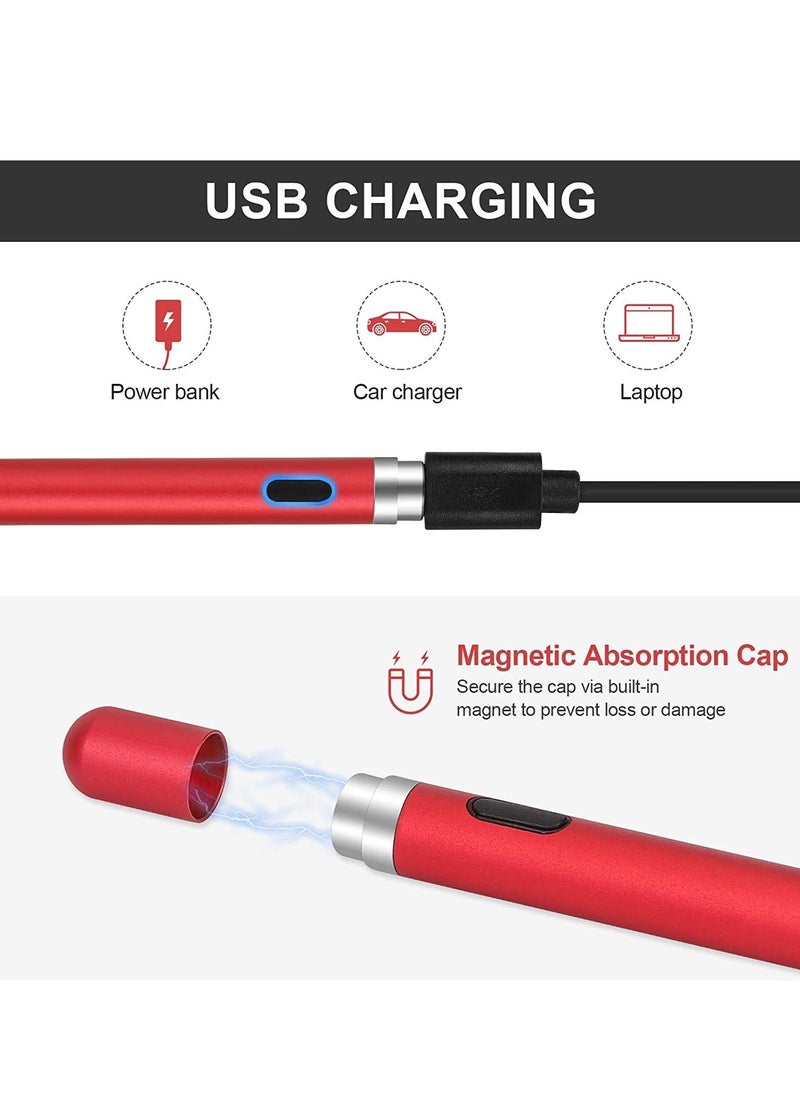 Generic - Rechargeable Digital Stylish Pen Pencil Universal for iPhone/iPad Pro/Mini/Air/Android and Most Capacitive Touch Screens - Image 1