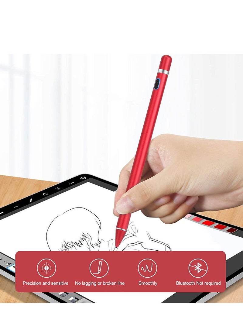 Generic - Rechargeable Digital Stylish Pen Pencil Universal for iPhone/iPad Pro/Mini/Air/Android and Most Capacitive Touch Screens - Image 1