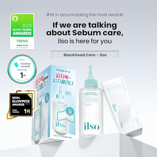 ilso Super Melting Sebum Softener 529 fl oz with 40 Skin Wrap Cotton Pads included Pore Cleansing Solution Blackhead Softener Melts Away Blackheads Sebum Korean Skincare - Image 3