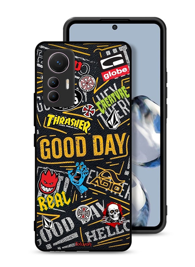 Tolwak Xiaomi 12 Lite Protective Case Cover Good Day - Image 1