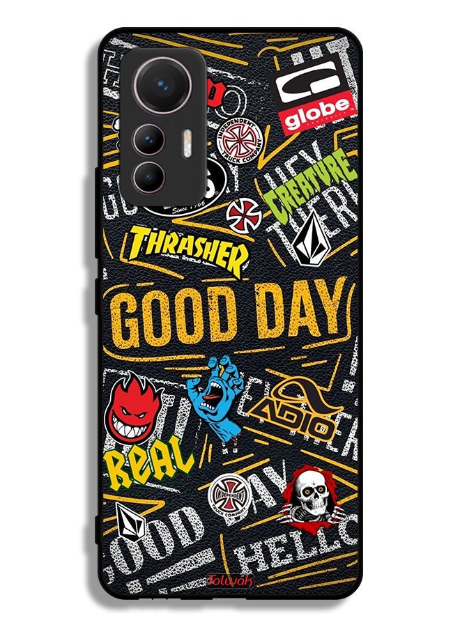 Tolwak Xiaomi 12 Lite Protective Case Cover Good Day - Image 2