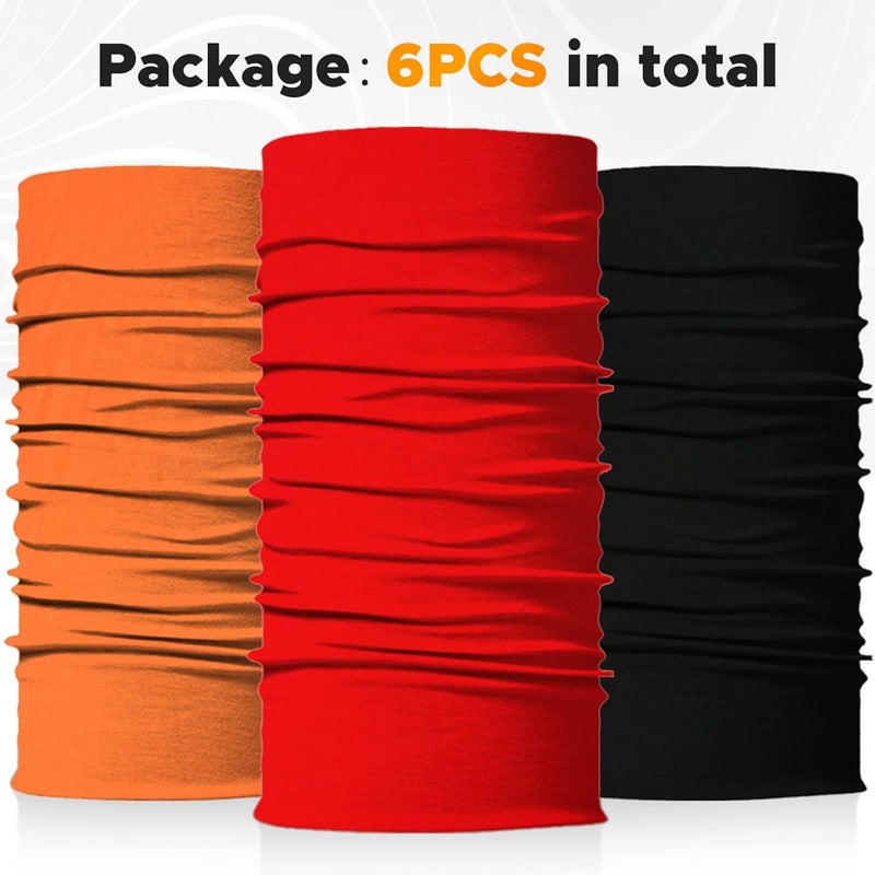 JOEYOUNG Headwear, Bandana, Neck Gaiter Head Wrap Headband Balaclava Magic Scarf - Image 4
