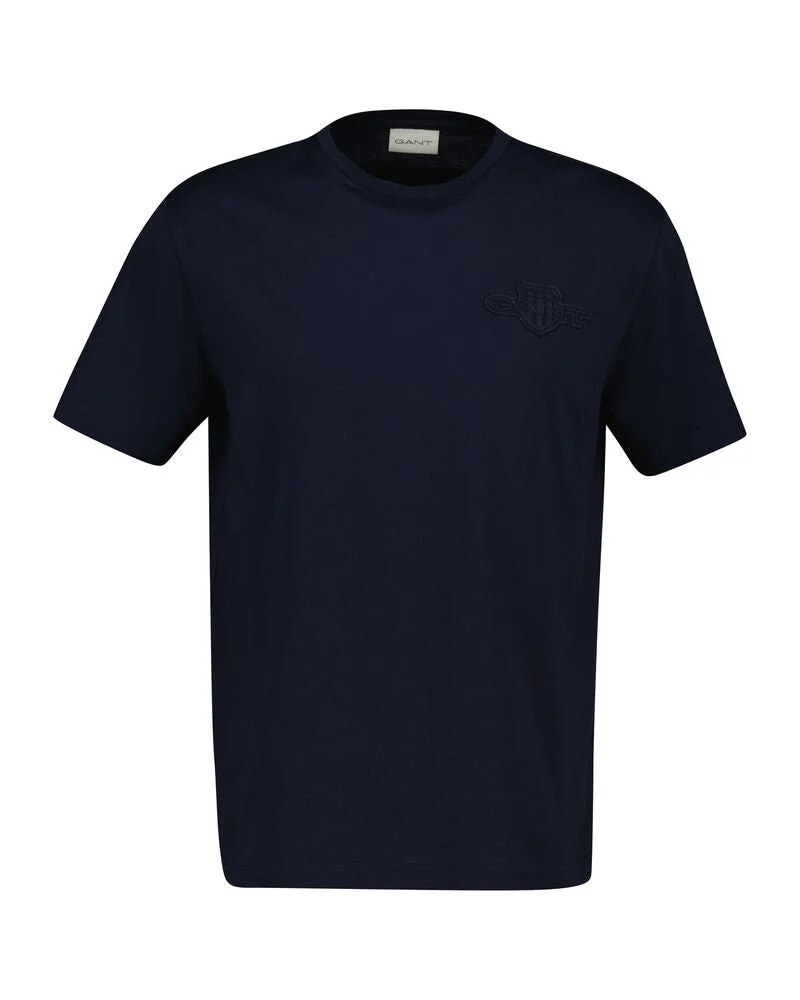 GANT Regular Tonal Shield Short Sleeve T-Shirt