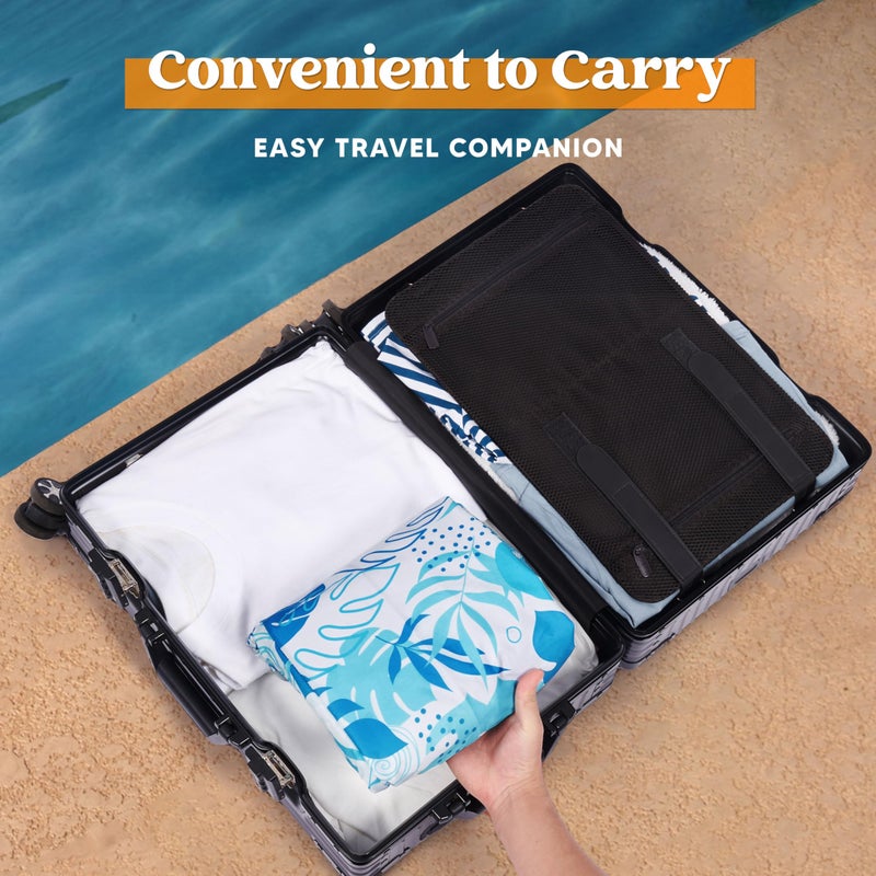 Sloosh Inflatable Pool Floats Adult, 2 Pack Pool Chairs with Cup Holders, Blow up Floating Pool Floats Chair, Pool Floaties for Adults Swimming Pool Party Summer Water Fun(Summer Leaves - Image 5