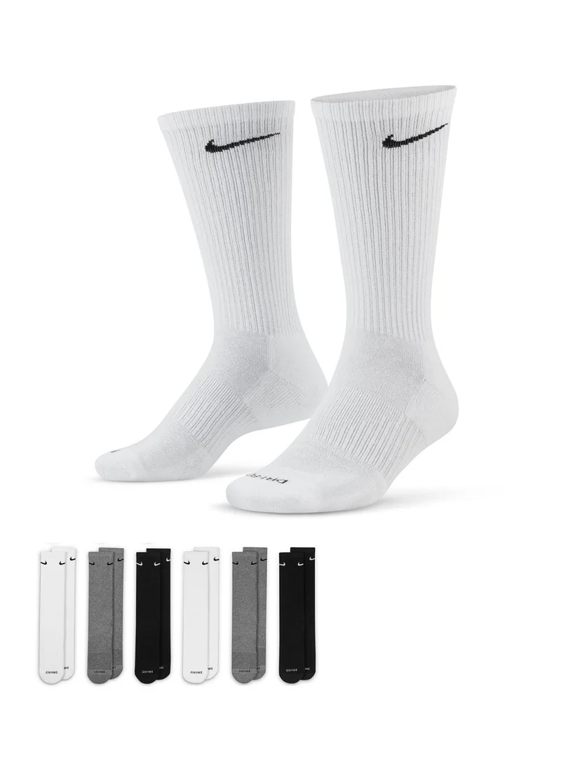 Nike 6 Pack Everyday Plus Cushion Socks