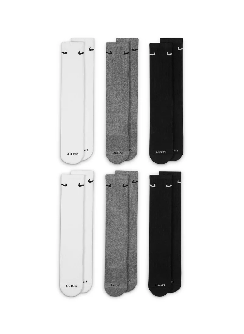 Nike 6 Pack Everyday Plus Cushion Socks