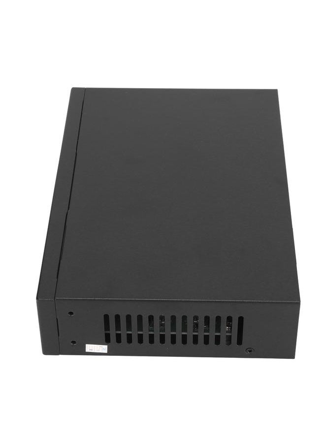 Thoraya ZX-FE802 Network Surveillance Camera Power Supply 8+2 100M PoE Switch 10-Port PoE Switch Ethernet Switch | Unmanaged Ethernet Splitter | 802.3af Compatible | Plug and Play | Solid Metal | Fanless and Quiet | Traffic Optimized EU 100-240V  - Image 4