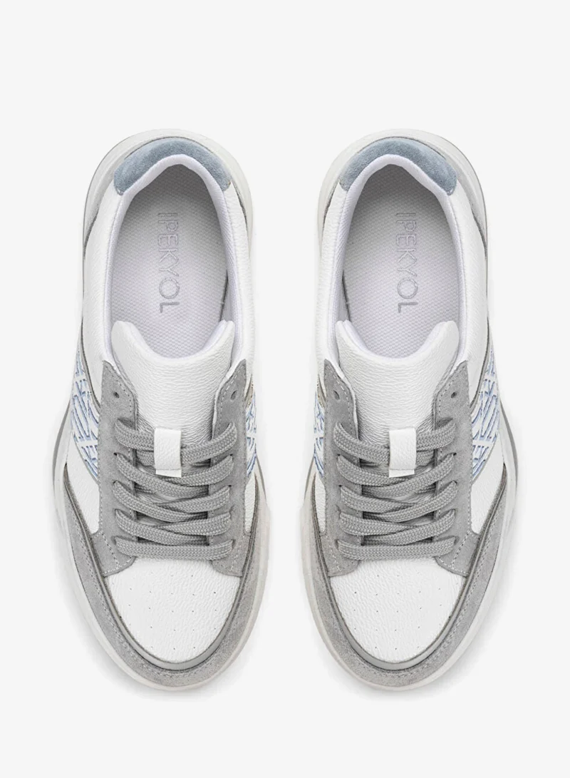 Ipekyol  Monogram Pattern Mix Sneakers for Women | Best Price UAE