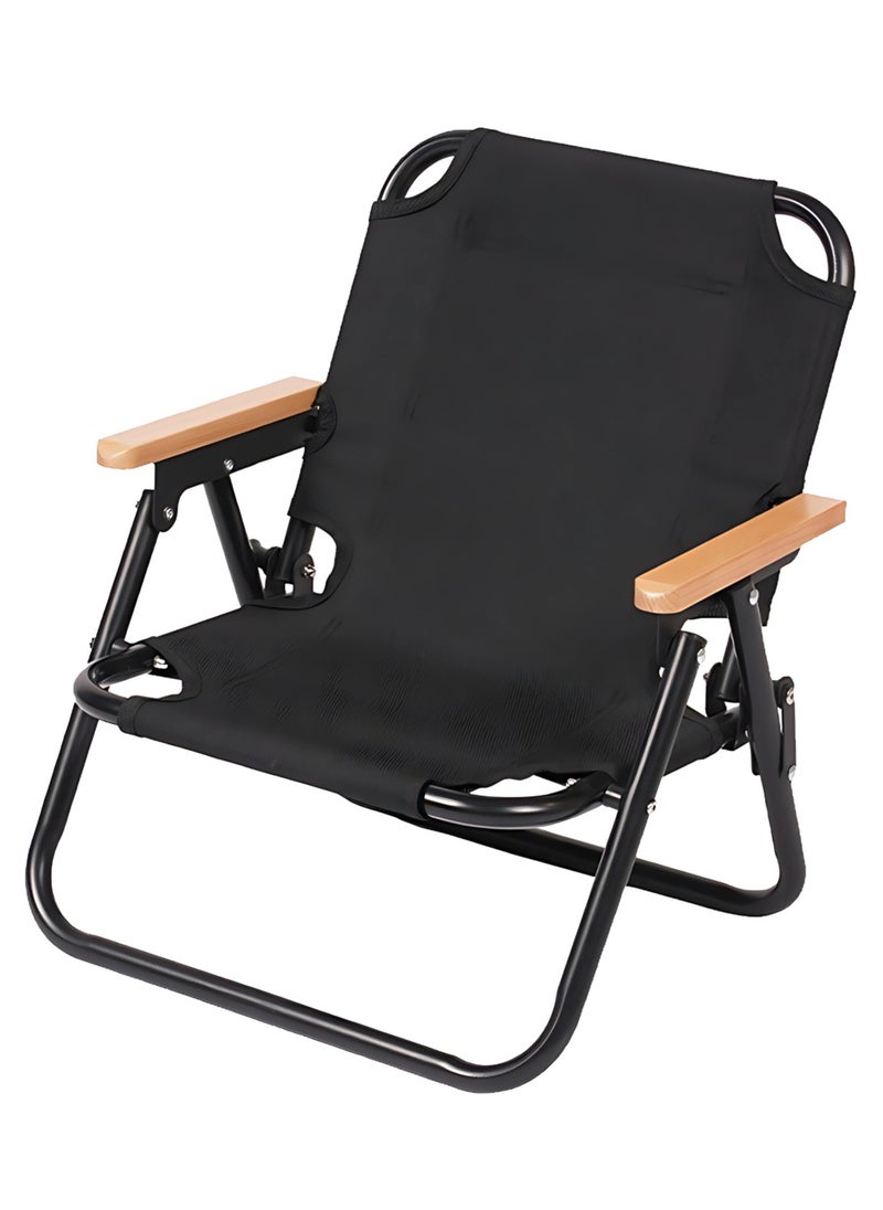 Manful Portable Folding Camping Chair, Lightweight Folding Chair for Outdoor Enthusiasts, Folding Chair for Every Adventure, Folding Camping Chair for Travel and Leisure  - Image 1
