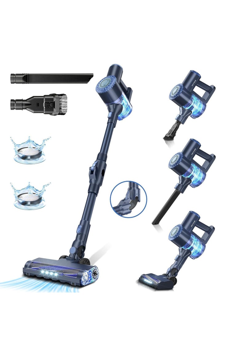 Generic Cordless Hand Vacuum Cleaner For Home Curvable Stick 180 Degree Home Cleaning Accessories Cordless Vacuum Cleaner Electric Floor Cleaning Machine  - Image 2