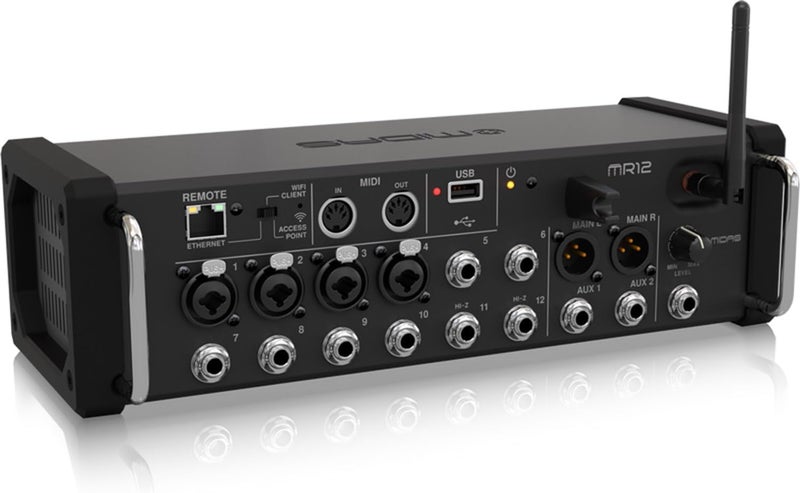Midas خلاط ميداس MR12 الرقمي مع 12 مدخل وواي فاي مدمج - Image 1