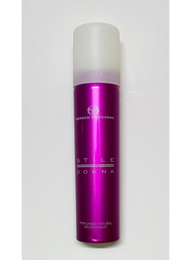 Sergio Tacchini Stile Donna Body spray Deodorant 4 x 100ml  pack Original coleection - Image 3