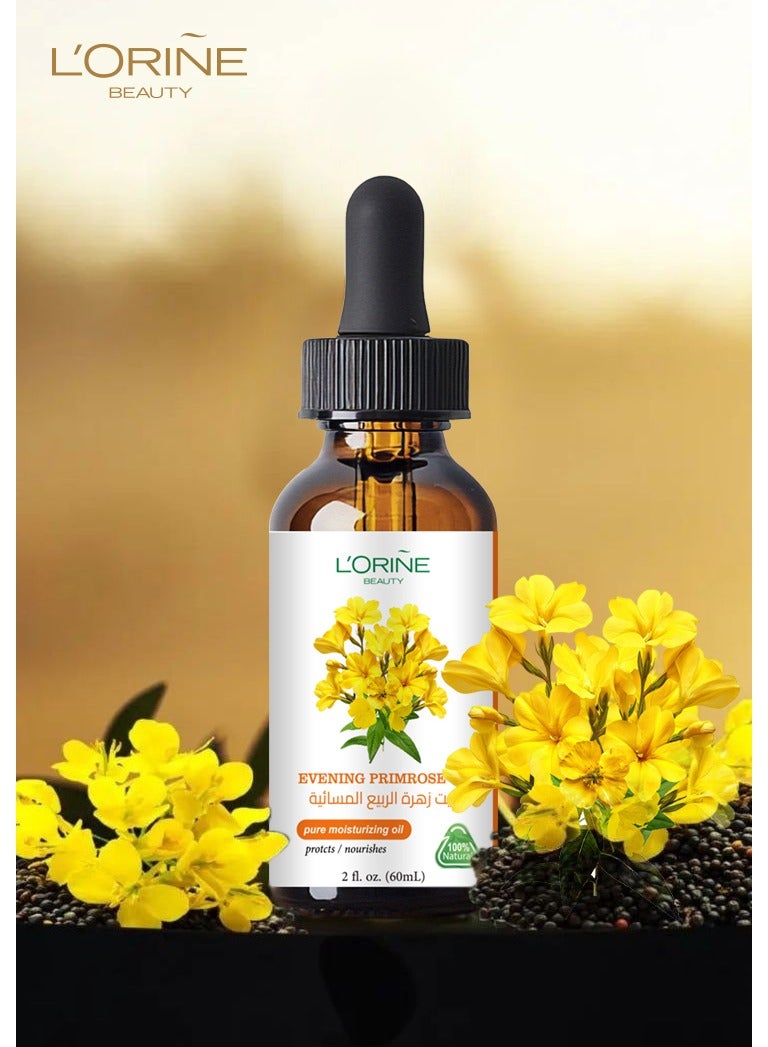 LORINE Evening Primrose Flower Oil for Skin Care  Lorine 60 ml - Image 2