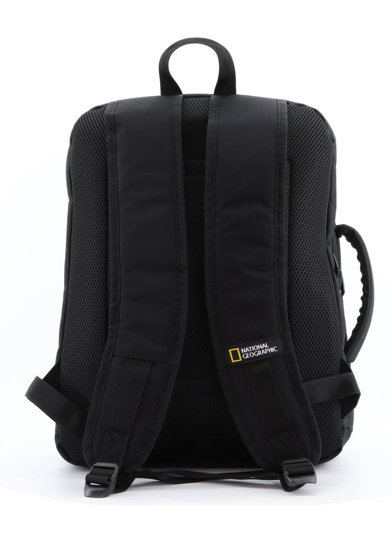 NATIONAL GEOGRAPHIC National Geographic Mutation 2 Compartment Backpack Black, Padded Laptop Tablet Bag For School College Office University, Durable Light Weight Water Resistant Backpack For Men And Women  - Image 4