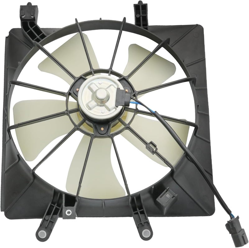 JDMSPEED Radiator Cooling Fan 620-219 Right Side Replacement for Honda Civic 2001-2005 - Image 1
