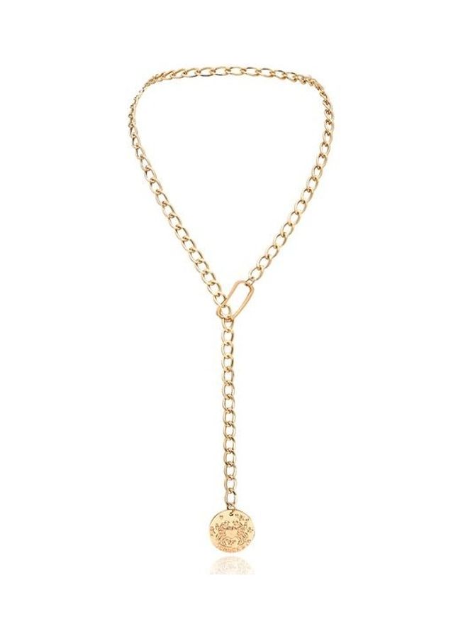NIBEMINENT Sweater Chain Creative Crab Pattern Long Style Fashion Necklace - Image 4