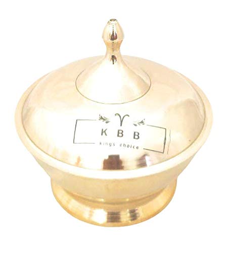 KBB Bronze/KANSA Serving Bowl|Serving Donga| with Serving Spoon - Image 1