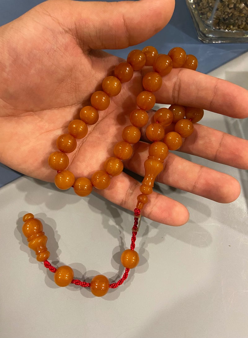 Top Quality German Faturan Prayer Beads For Men 33 Beads - Image 4