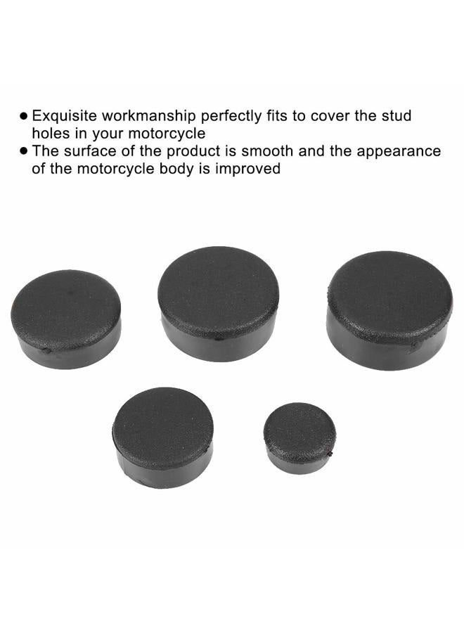 Suuonee 5PCS Universal Motorcycle Frame Hole Cover Decorative Plug Kit Decor for Suzuki Hayabusa 1300 GSX1300R 99-15 - Image 5