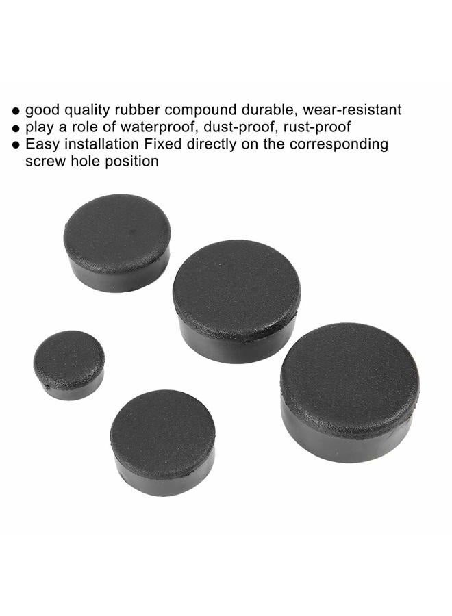 Suuonee 5PCS Universal Motorcycle Frame Hole Cover Decorative Plug Kit Decor for Suzuki Hayabusa 1300 GSX1300R 99-15 - Image 4