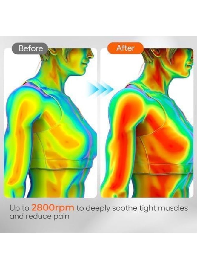 Massage Gun with Extended Handle Revolutionary U-Shaped Back Massager For Pain Relief Deep Tissue Body Massage Hammer For Neck Shoulder Leg Reach Every Muscle with Ease - Image 5