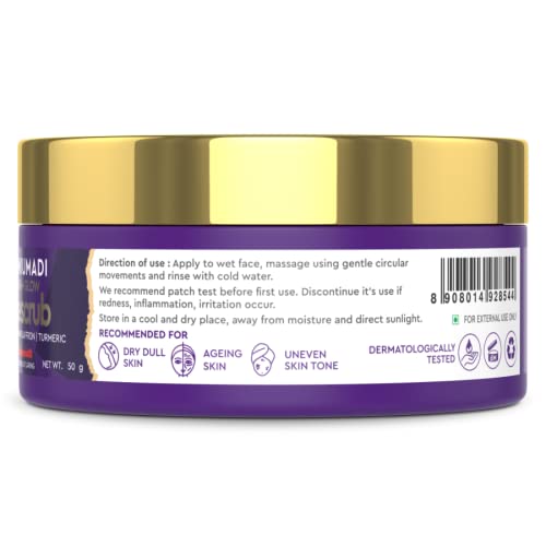Siddhayu Baidyanath Kumkumadi Face Scrub Detan + Glow - 50 Gm For Glowing Skin - Image 3