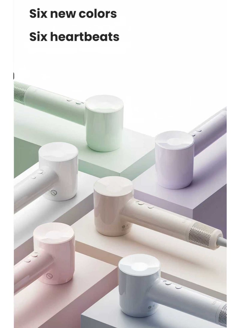 لايفن مجفف شعر مجفف شعر محمول للجنسين مجفف شعر محمول للجنسين 1400 واط، Lifen SE (أخضر) - Image 3