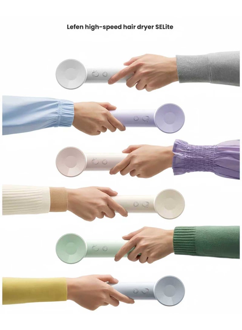 لايفن مجفف شعر مجفف شعر محمول للجنسين مجفف شعر محمول للجنسين 1400 واط، Lifen SE (أخضر) - Image 4