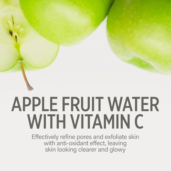 KEYTH White Apple BRIGHTENING PAD (150ML, 5.07 FL.OZ.) / Brightening, Glwoing Skin Filter, Apple Fruit Water, Dark Circle Eraser, White Hyaluronic Acid - Image 5