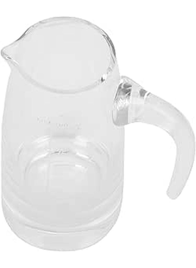 Crystal Glass Red Wine Decanter 100ml Handled Carafe For Dining Entertaining - Image 1