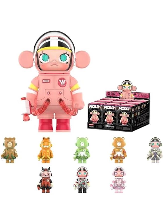 Arabest MEGA Space Molly 100% Series 3, Molly Blind Box Figures, Random Design Action Figures Collectible Toys Home Decorations, Holiday Birthday Gifts for Boys and Girls, Whole Set - Image 1