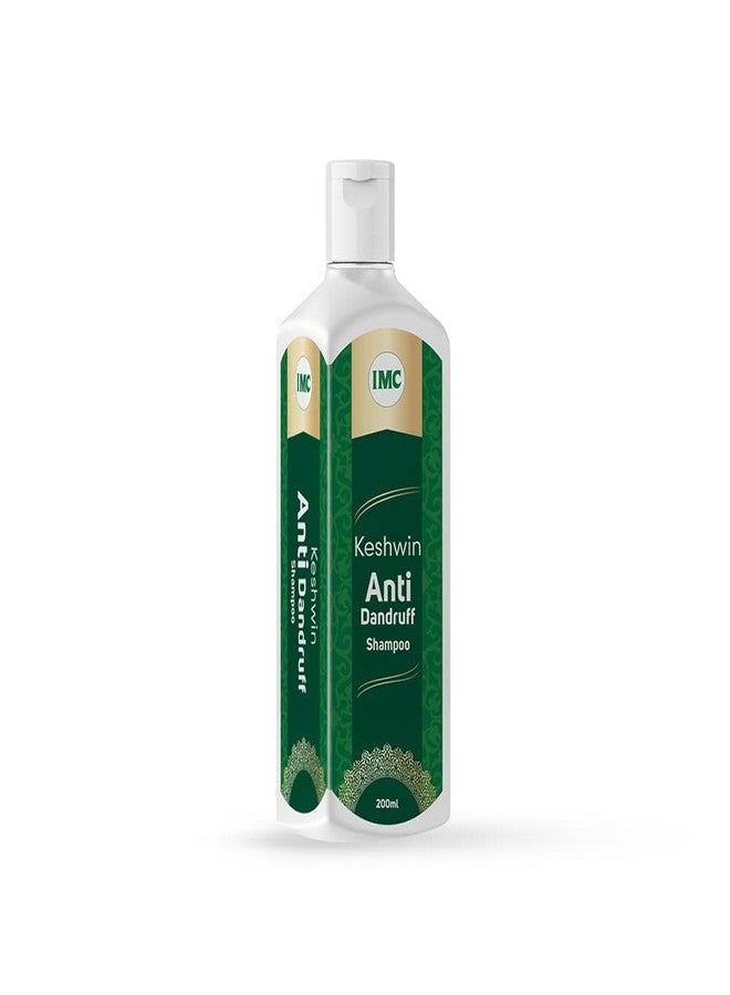 شامبو IMC Keshwin المضاد للقشرة | شامبو عشبي أيورفيدي لإزالة القشرة، وتغذية فروة الرأس، وشعر صحي - Image 1