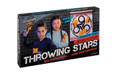 Toysmith Warriors Mark Throwing Stars Game - Image 1