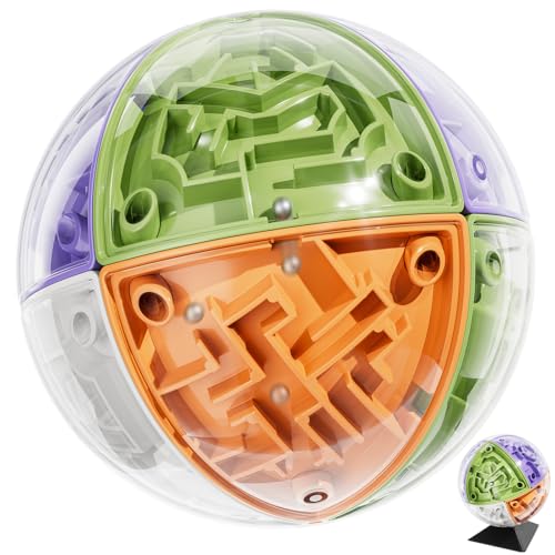 KIZONLY 3D Ball Puzzle for Kids 58 812 Color Matched Game Kids Toy with Logical Reasoning Education Sensory Learning Toys Birthday Gift for Kids Adults 5 6 7 8 9 Years Old Boys - Image 1