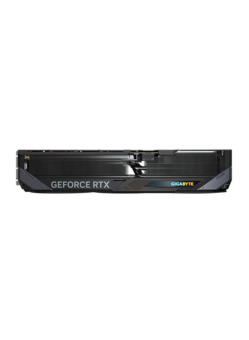 Gigabyte GeForce RTX™ 5090 GAMING OC 32GB GDDR7 Graphics Card, 2550 MHz Core Clock, 21760 CUDA Cores, PCIe 5.0, 28 Gbps Memory, 512-bit Memory Bus, 7680x4320 Max Resolution, WINDFORCE Cooling, Dual BIOS, RGB Halo, DisplayPort 2.1a x3, HDMI 2.1b x1, Versatile VGA Holder | GV-N5090GAMING OC-32GD Black - Image 3