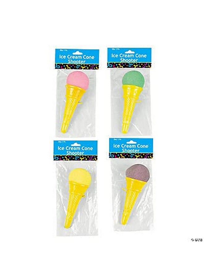 Fun Express مجموعة ألعاب قذائف مخروط الآيس كريم عدد 12 لوازم الحفلات وألعاب كلاسيكية جديدة - Image 3