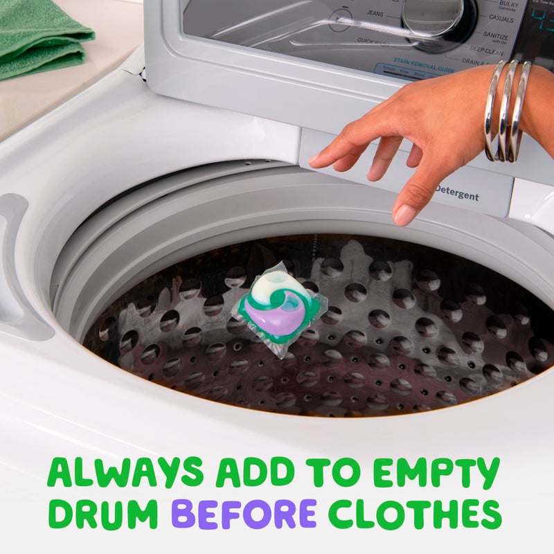 Gain Super Flings Laundry Detergent Pacs, 45 Count, Dewdrop Dream scent, clean and fresh washing detergent laundry soap pacs - Image 4