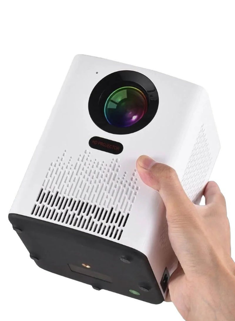 Smartbarry HT01 4K HD Portable Projector with WiFi & Bluetooth – 5G Wireless Connection, High Brightness, Home Theater Projector for Movies, Gaming & Presentations, Compatible with Phones & Laptops - Image 2