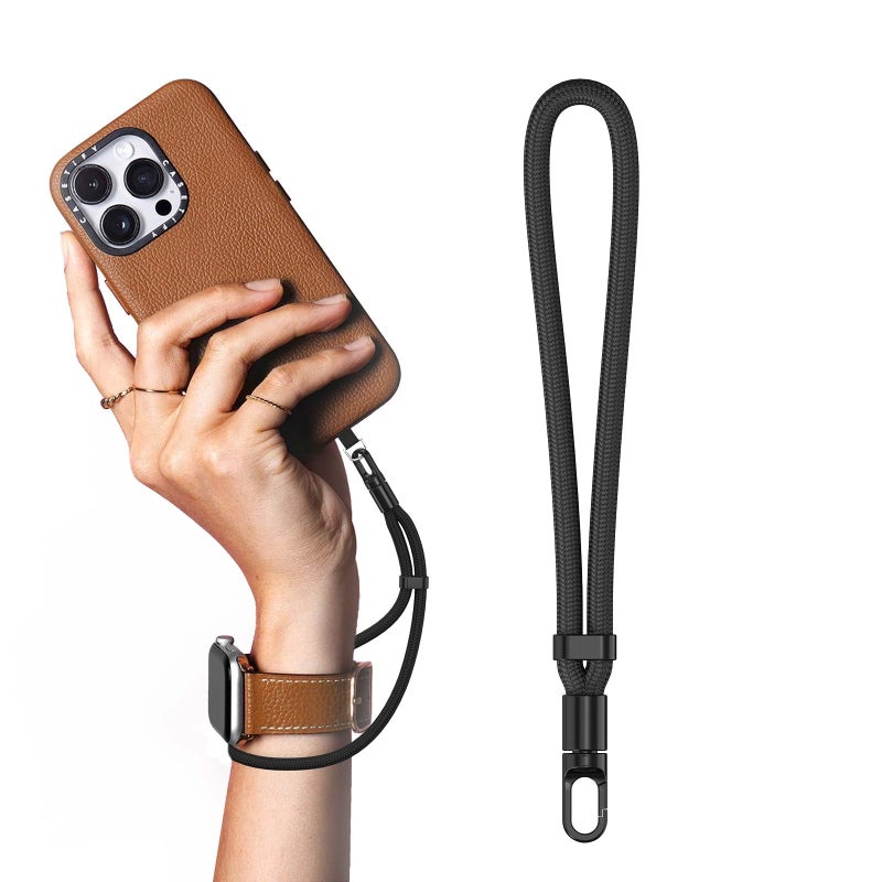 POHFP Phone Wrist Strap, Anti Theft Phone Strap, Adjustable Cell Phone Lanyard Strap with 360Â° Rotating Hook, Hand Wrist Strap Lanyard with Tether Tabs for Smartphones - Image 1