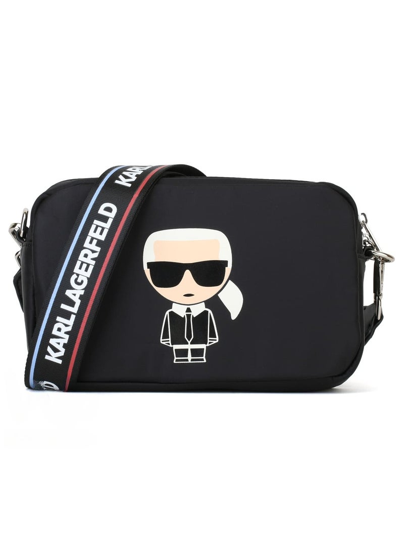 Karl Lagerfeld Karl Lagerfeld Handbag Black Crossbody Wash Bag  - Image 1