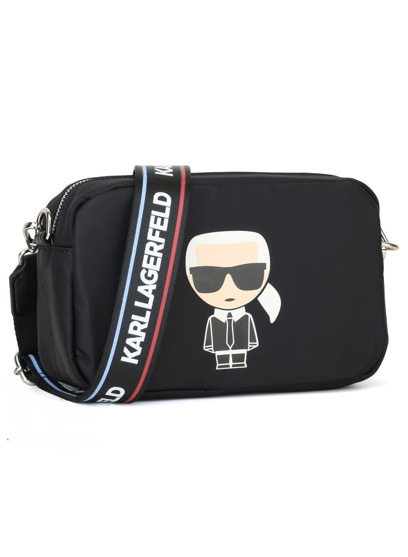 Karl Lagerfeld Karl Lagerfeld Handbag Black Crossbody Wash Bag  - Image 2
