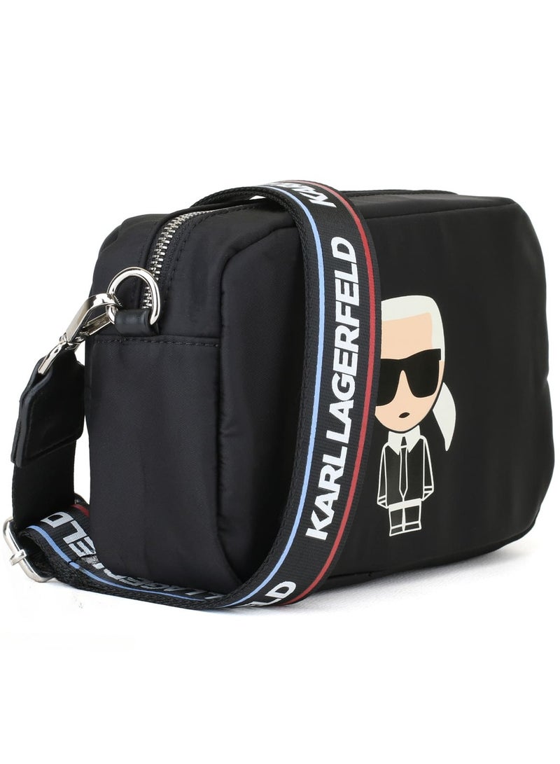 Karl Lagerfeld Karl Lagerfeld Handbag Black Crossbody Wash Bag  - Image 3