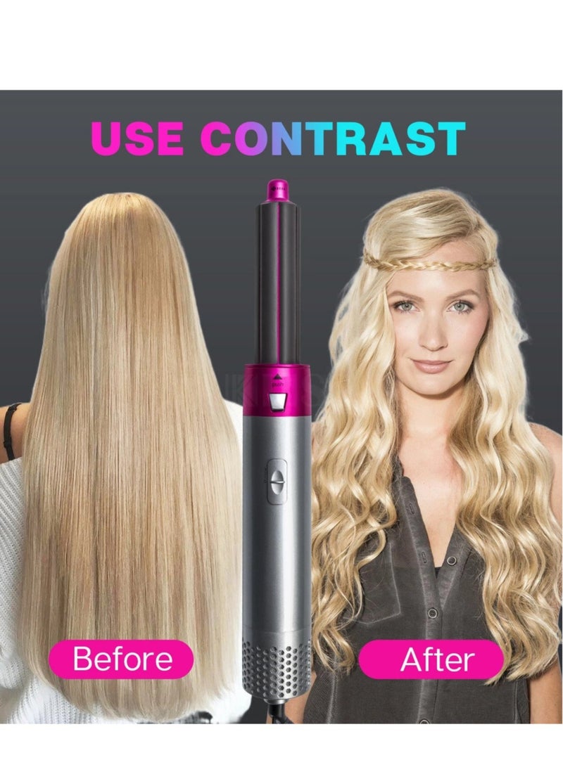 ELTRAZONE Hair Dryer 5 in 1 Hair Blower Brush Hair Curler, Hair Curler, Electric Hair Dryer, Rotating Hot Air Brush for All Hairstyles - Image 4
