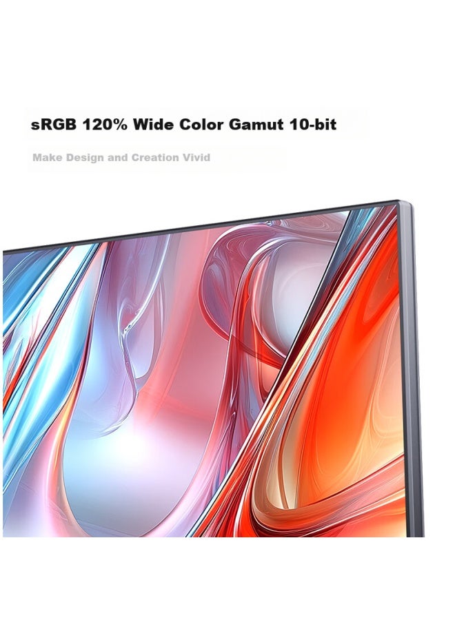 Konka 31.5-inch 4k Ultra Hd Large Screen Three-sided Micro-border 120% Srgb Low Blue Light Commercial Office Design Desktop Computer Monitor Km3270uv - Image 2
