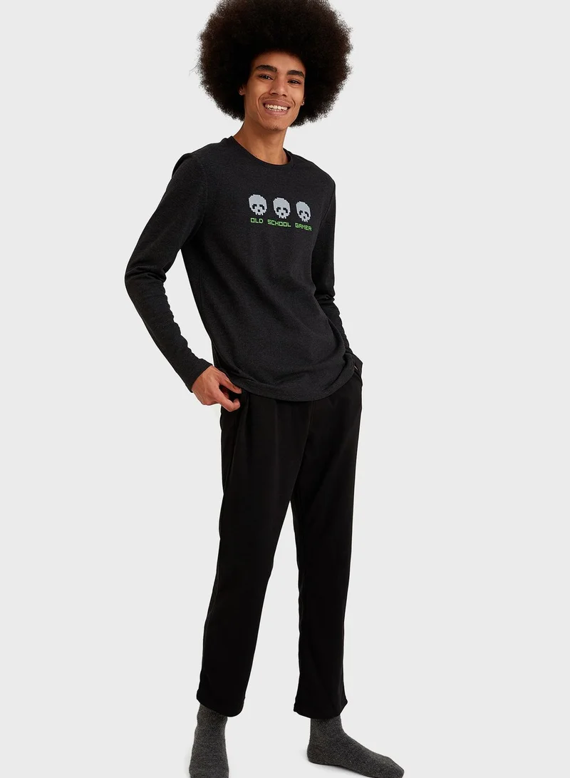 DeFacto Old School Gamer Pyjama Set