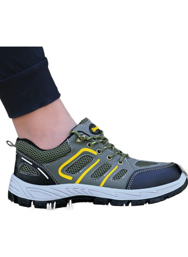 Jingtu Safety Shoes For Men, Wear-Resistant, Steel Toe Cap, Puncture-Proof, Protective Work Boots For Construction Sites, Functional Shoes 9157 Size 37 - Image 3