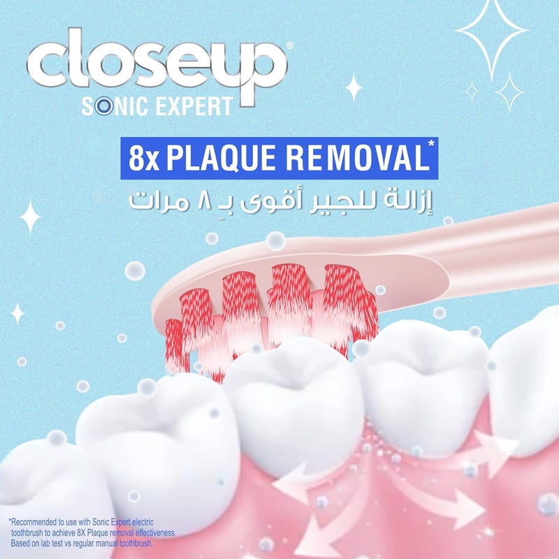 Closeup Sonic Expert Green Rechargeable Toothbrush - Image 4