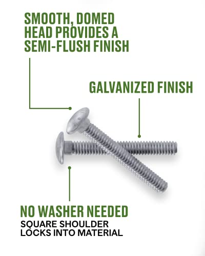 Hillman 1/2X10 Carriage Bolt - Image 4