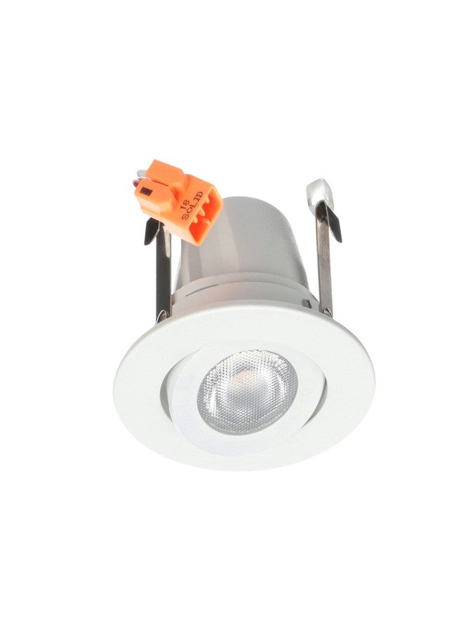 نيكور إضاءة NICOR LED Gimbal Downlight مقاس 2 بوصة باللون الأبيض، 2700 كلفن (DLG2-10-120-2K-WH) - Image 3