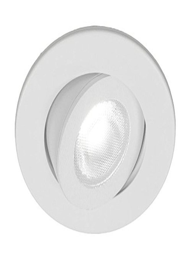 نيكور إضاءة NICOR LED Gimbal Downlight مقاس 2 بوصة باللون الأبيض، 2700 كلفن (DLG2-10-120-2K-WH) - Image 2